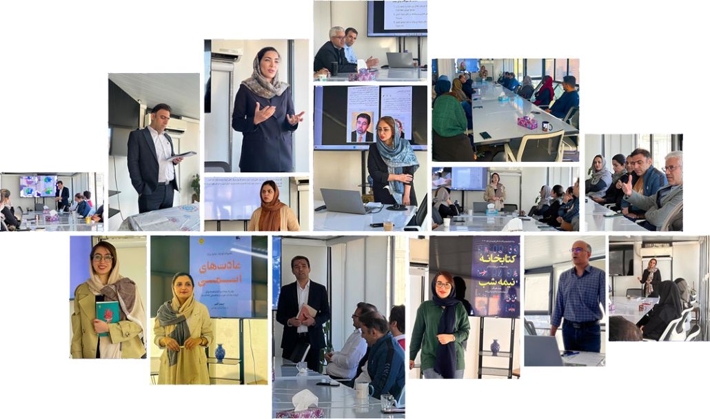 RAPCO weekly reading sessions collage